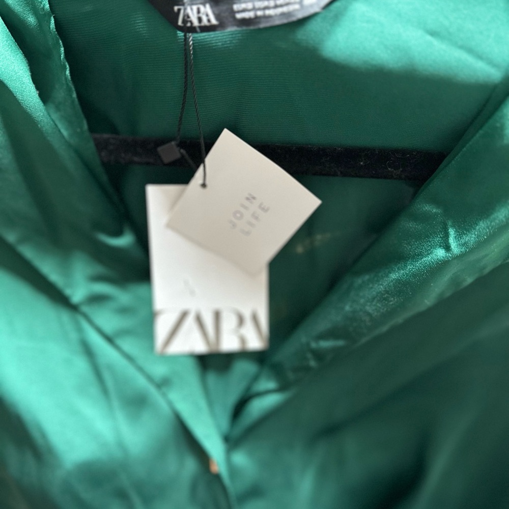 🖤 NWT Zara Button Dress - Picture 6 of 7